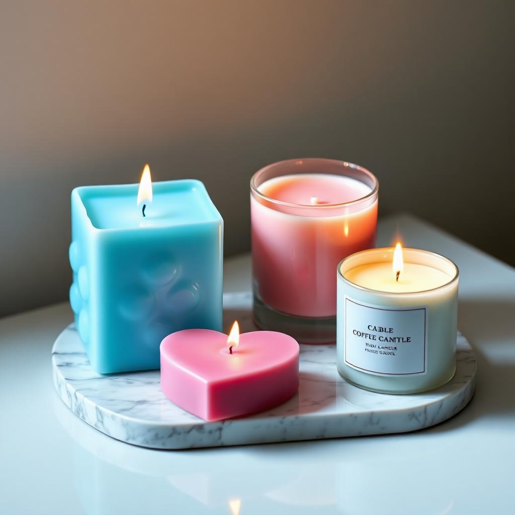 Viral bubble candles